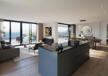 Exklusive und hochwertige 4.5-Zimmer-Terrassenwohnung - Ihr Traumdomizil mit Seesicht in Uerikon / ZH - Bild# 5